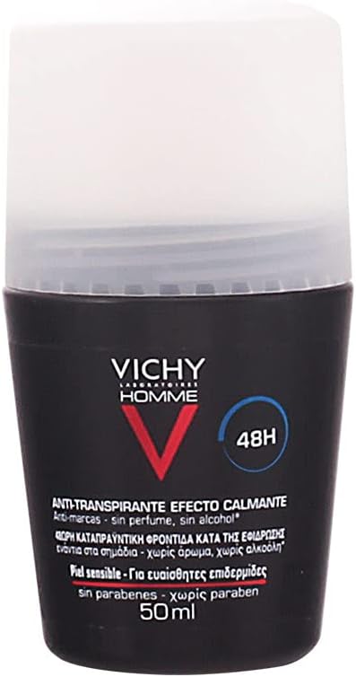 Vichy Homme Roll On Sensitive Skin 50ml