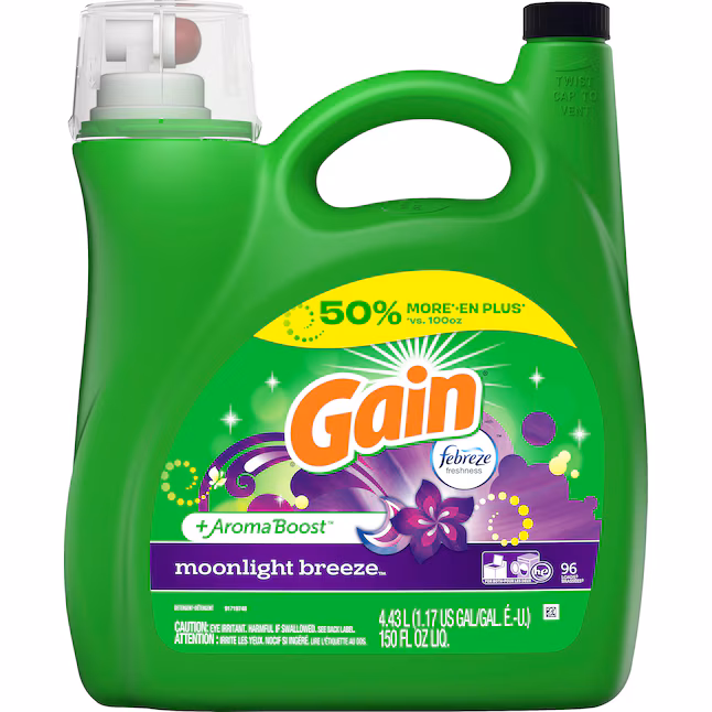 Gain Powder Laundry Detergent 106 Loads