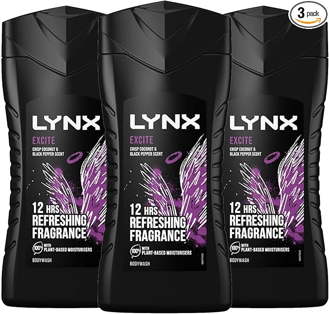 LYNX Excite Men's Shower Gel 250ml