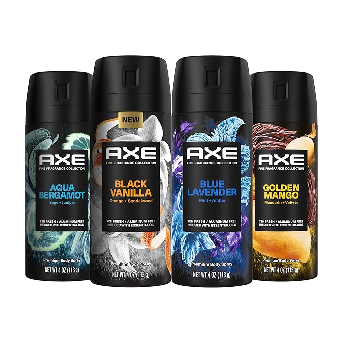 AXE Body Spray Deodorants 150ml