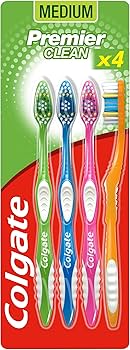Colgate Premier Clean Toothbrush Pack of 4