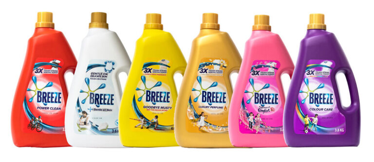 Breeze Liquid Detergent 550ml