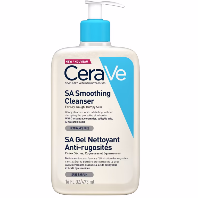 CeraVe SA Salicylic Acid Smoothing Cleanser for Dry Skin 236ml